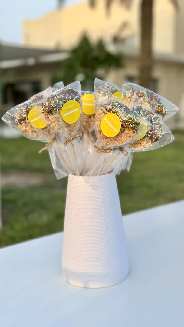 Rice Krispies in a Vase