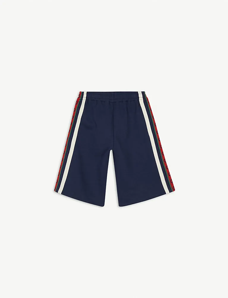 Gucci Web-Print Stretch-Woven Shorts 4-12 Years