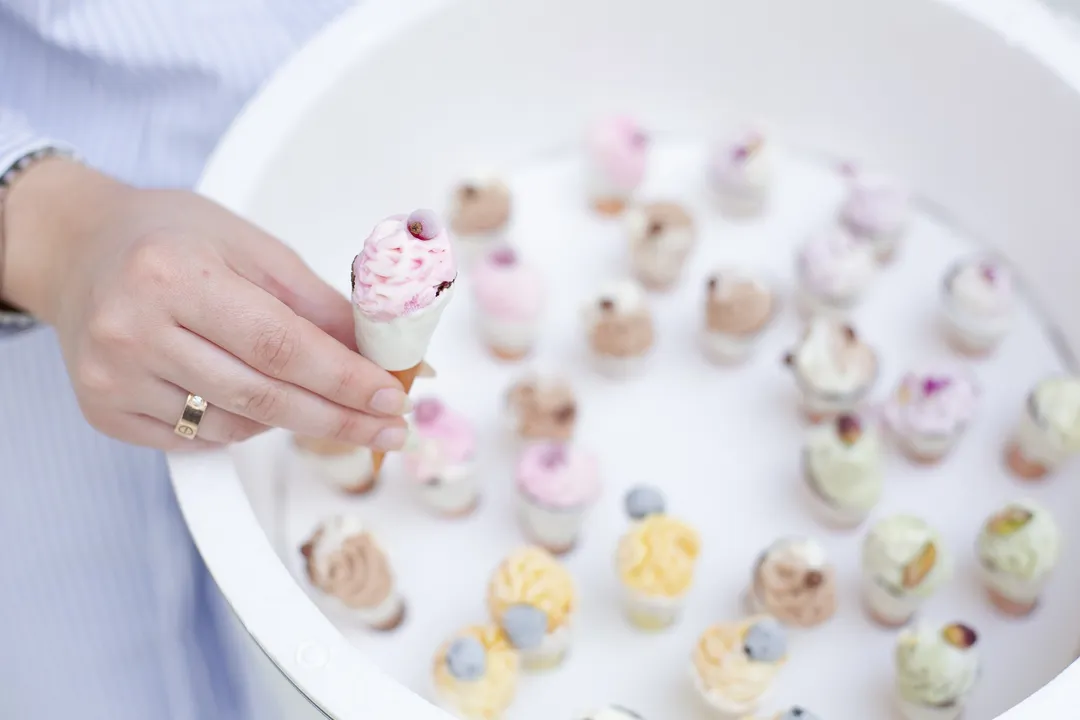 Mini Gelato Cones