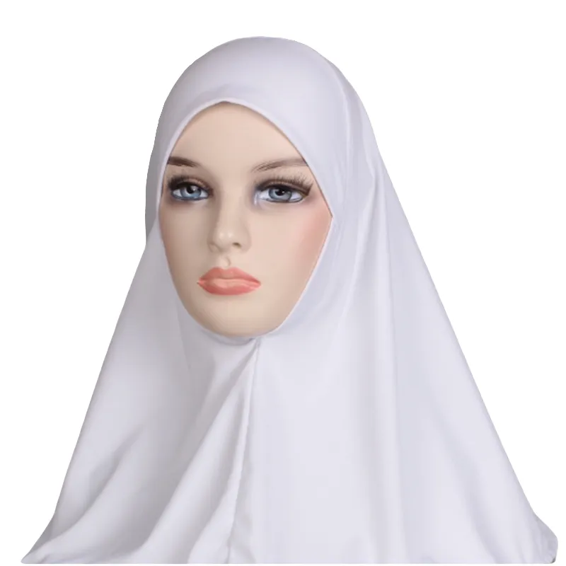 حجاب نايلون مسكر (أبيض)