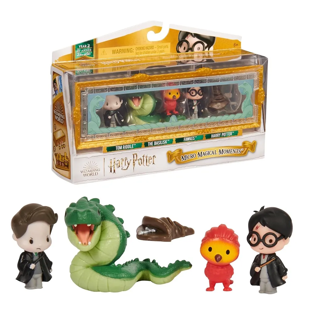 Harry Potter Micro Magical Moments Collectible Figures Set