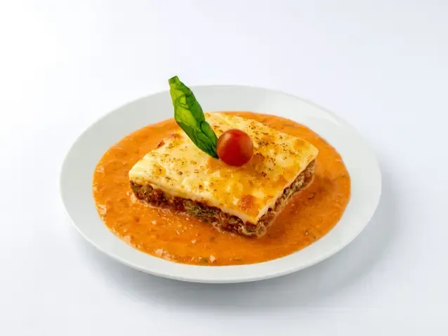 Keto beef & spinach lasagna