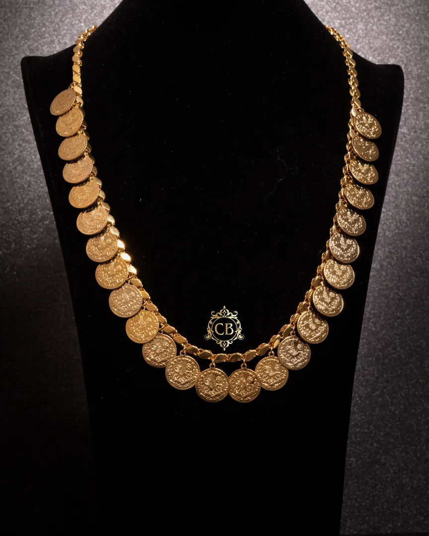 Arrayed Ottoman Lira Gold-plated