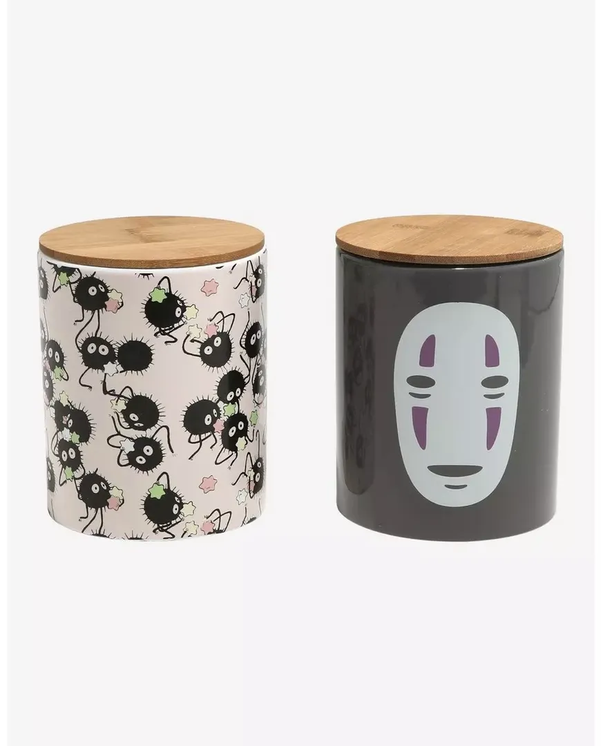 Spirited away set of two jars