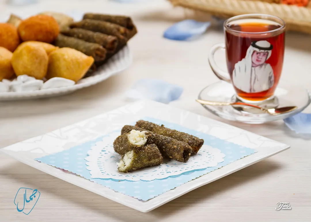 رولات الجبن بالزعتر