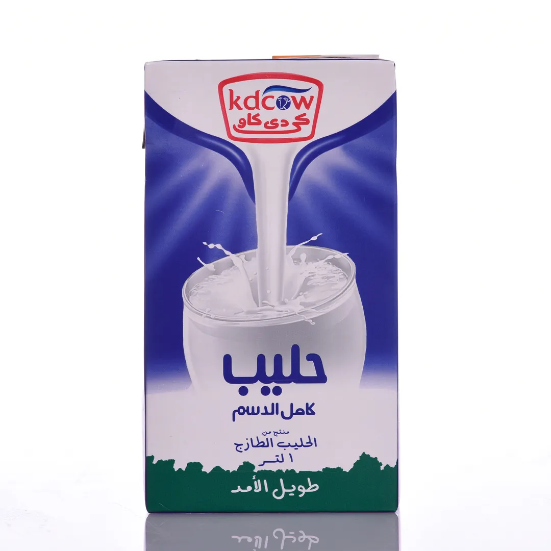 كي دي كاو/ حليب قليل الدسم طويل الأمد 1 لتر كرتون