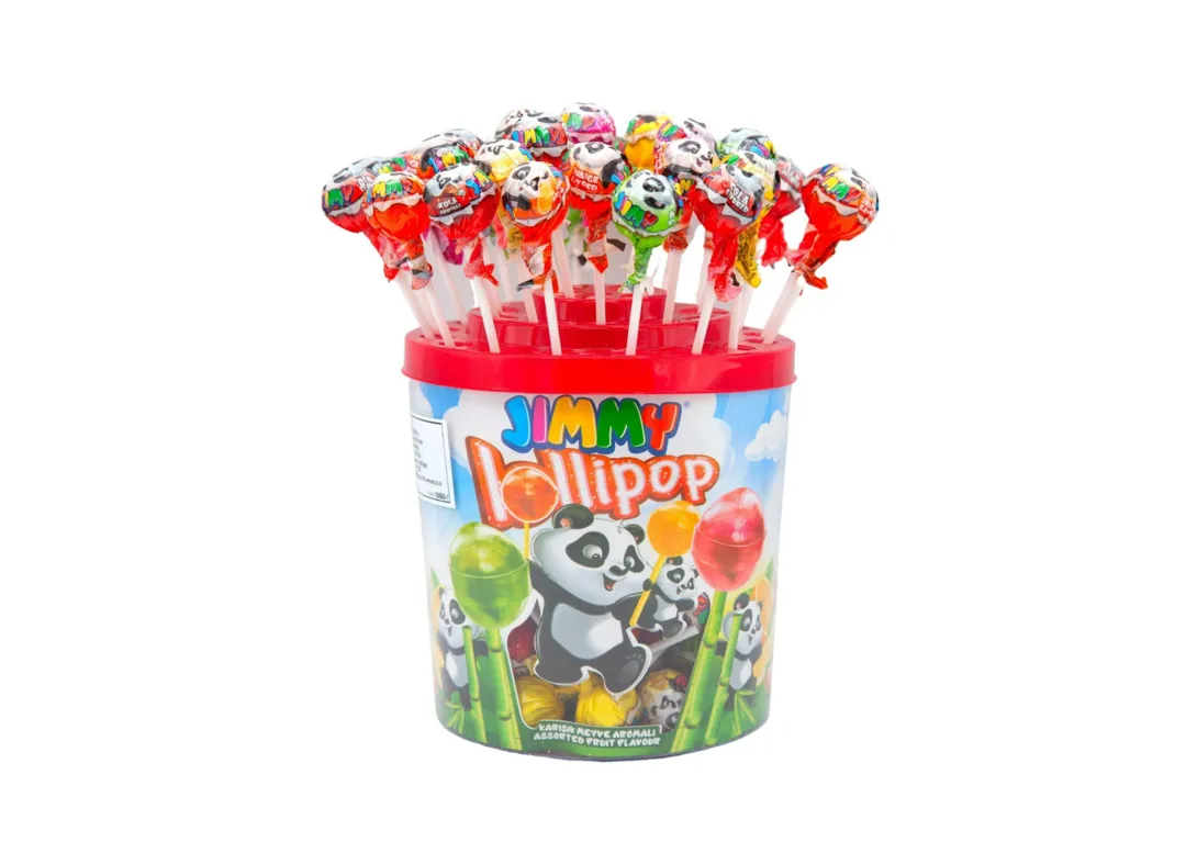 Tayas Jimmy Mixed Fruit Lollipop 100 Pieces x 11g