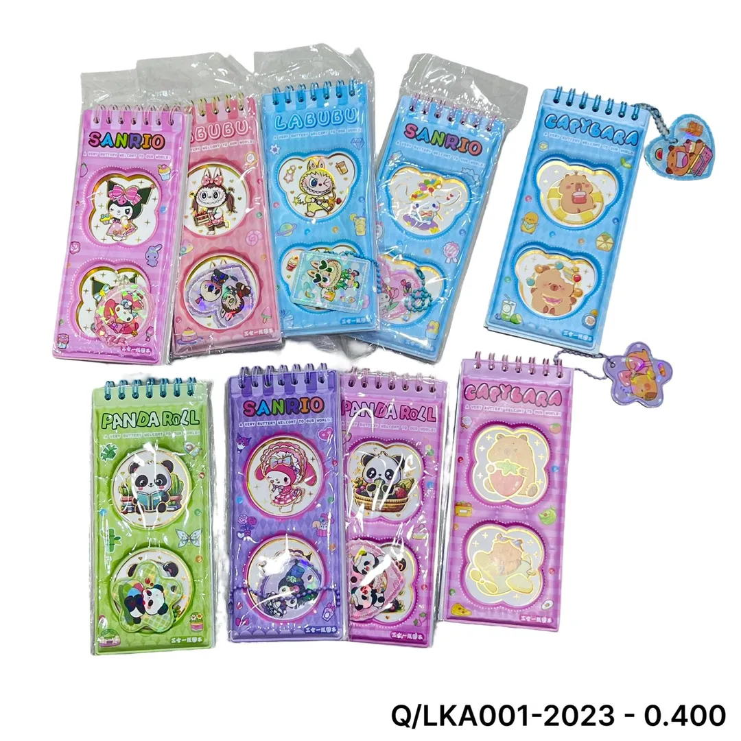 نوتة سلك + استكرات Q/LKA001-2023