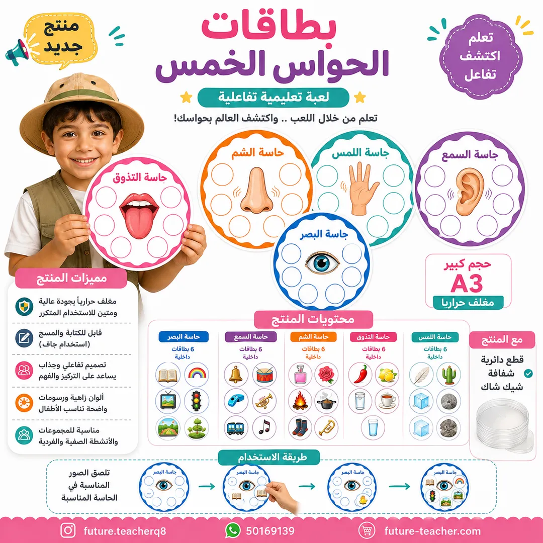 اقراص الحواس الخمس