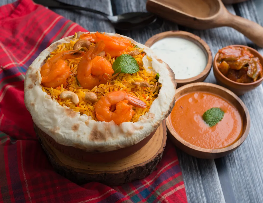 Biryani Pot - Prawns Biryani 