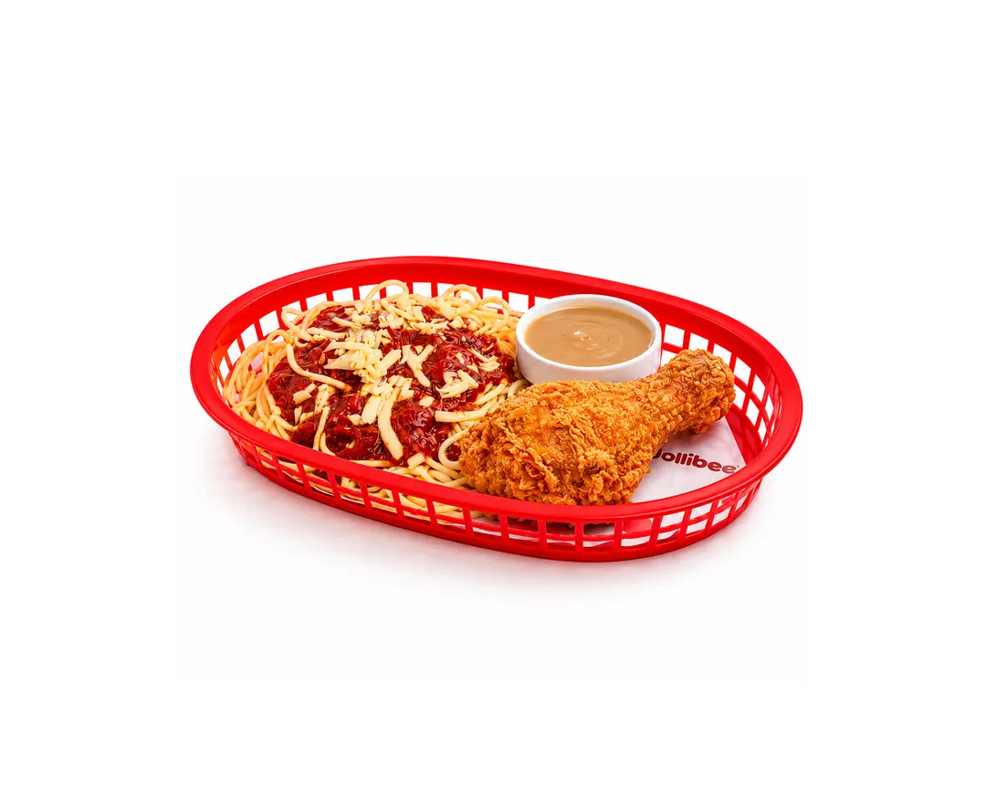 1 Pc Chickenjoy With Jolly Spaghetti