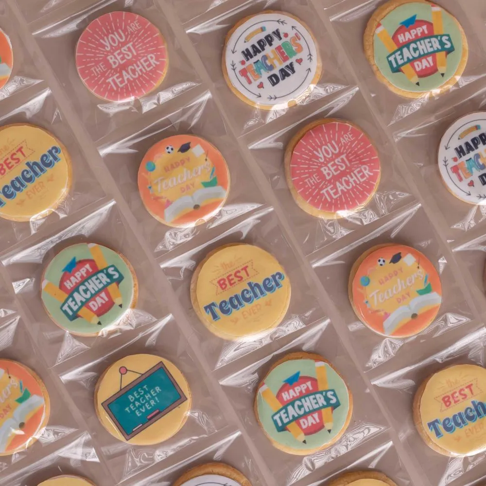 Teachers day biscuits English