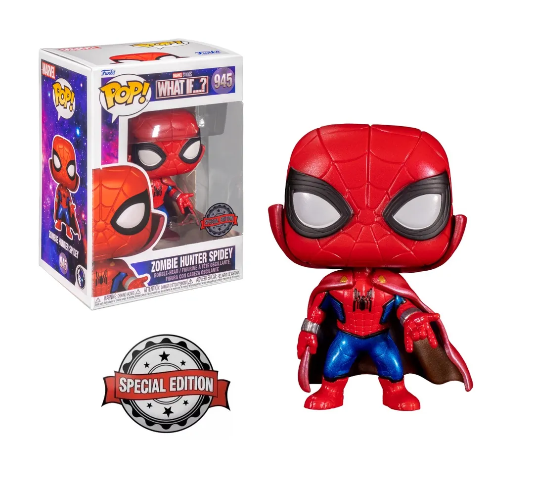 Funko POP! Marvel What If Zombie Hunter Spidey - Special Edition