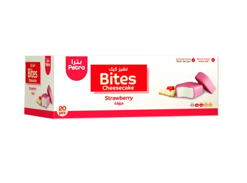 Cheesecake Strawberry Bites 25 ml ( 20 Pieces )