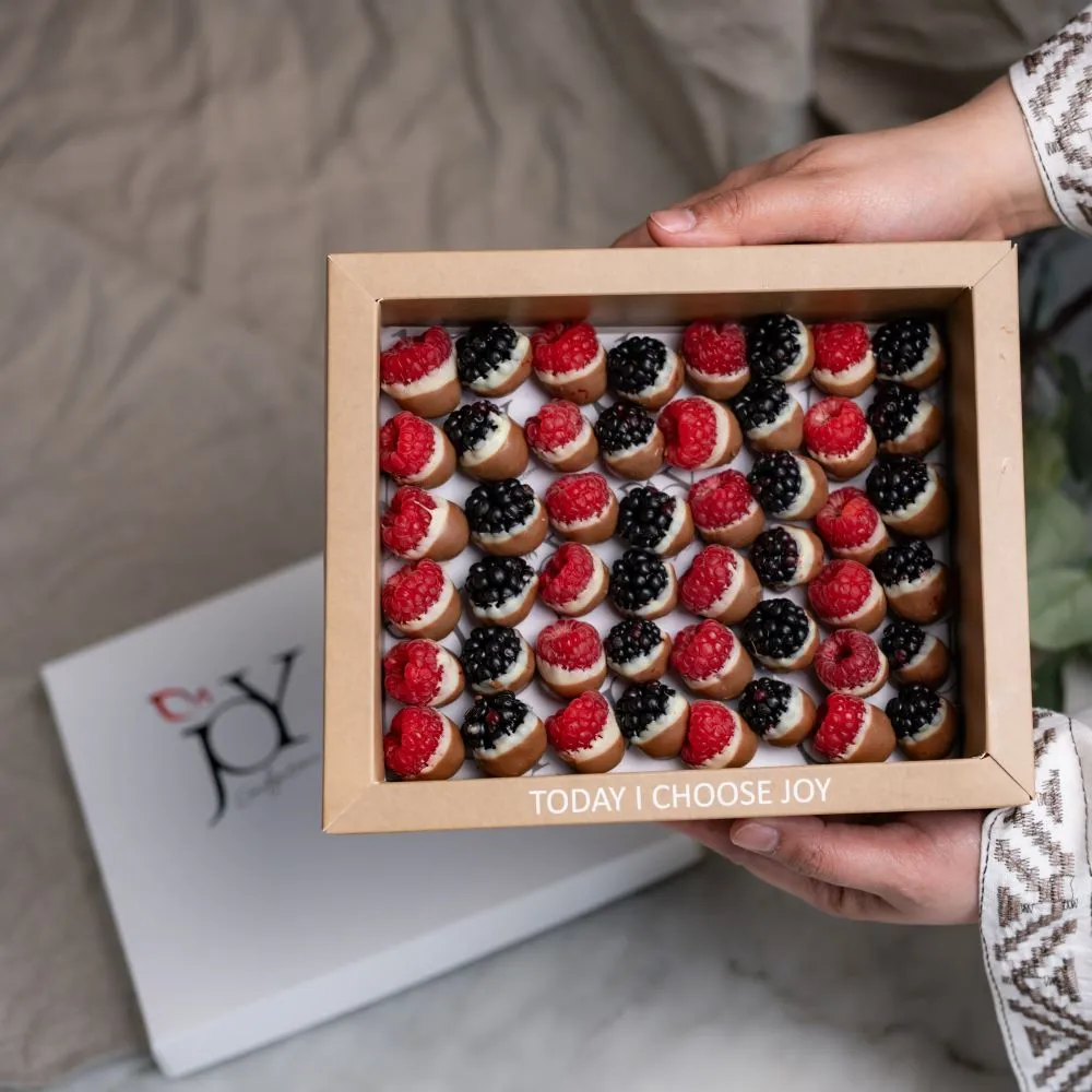 CHOCO RASPBERRIES BOX