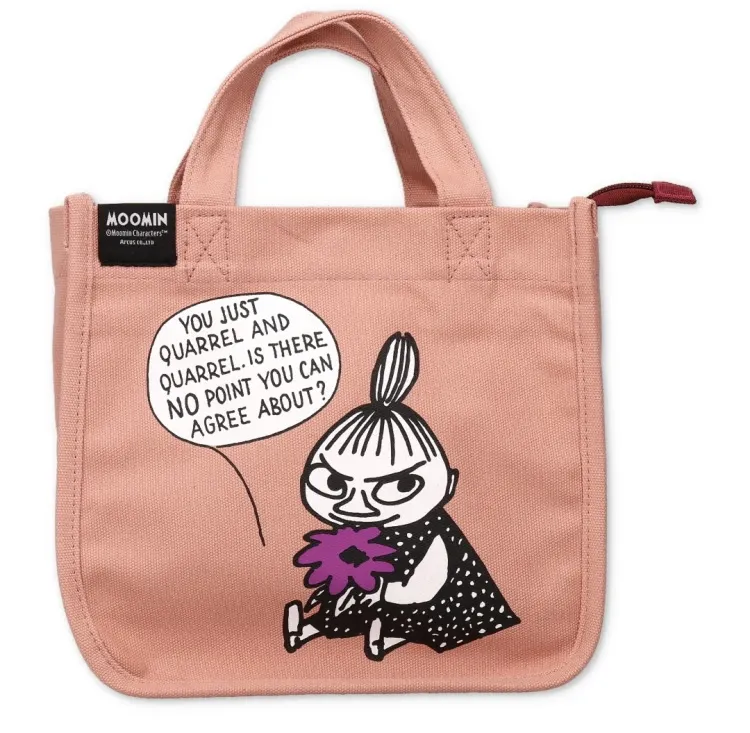 Mai pink tote with lunch cooler