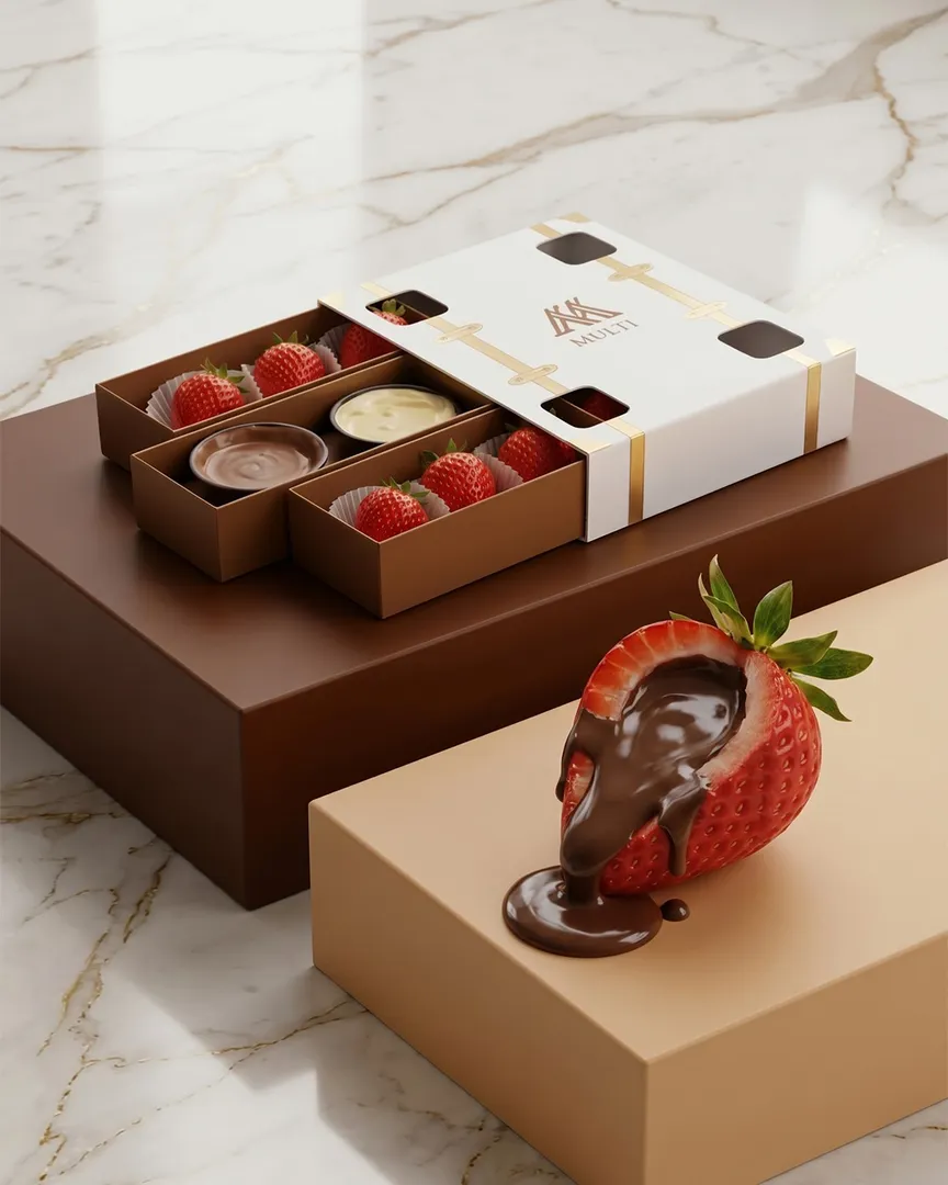 MULTI Chocolate Filled Strawberries