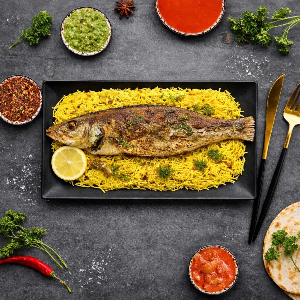 Sea Bass Mutabbaq
