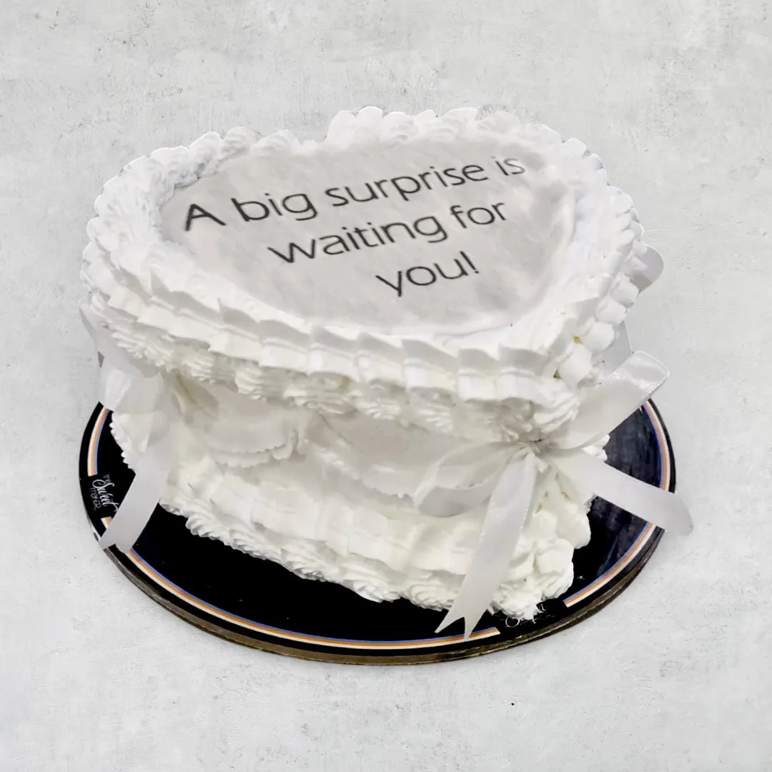 Pregnancy Detection Cake