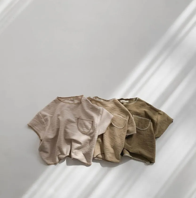 Pocket tee (Cream)