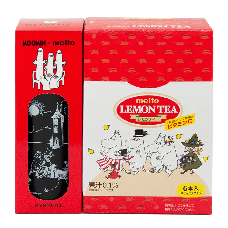 Moomin lemon tea with pocket bottle