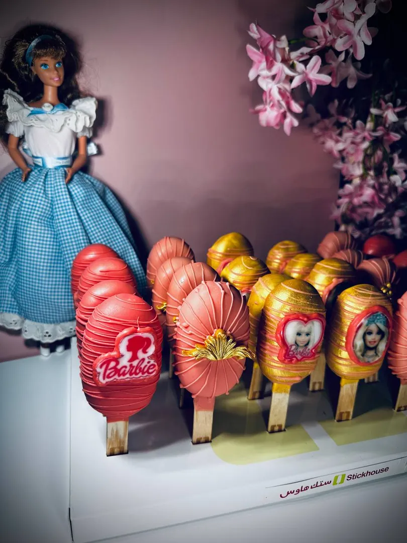 Cake stick Barbie Box