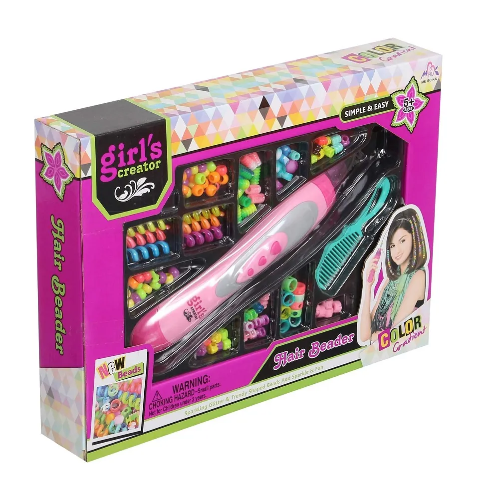 Hair Beader Set for Girls DIY