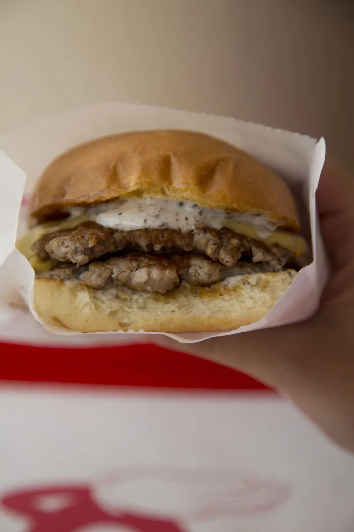 Truffle Burger Sandwich