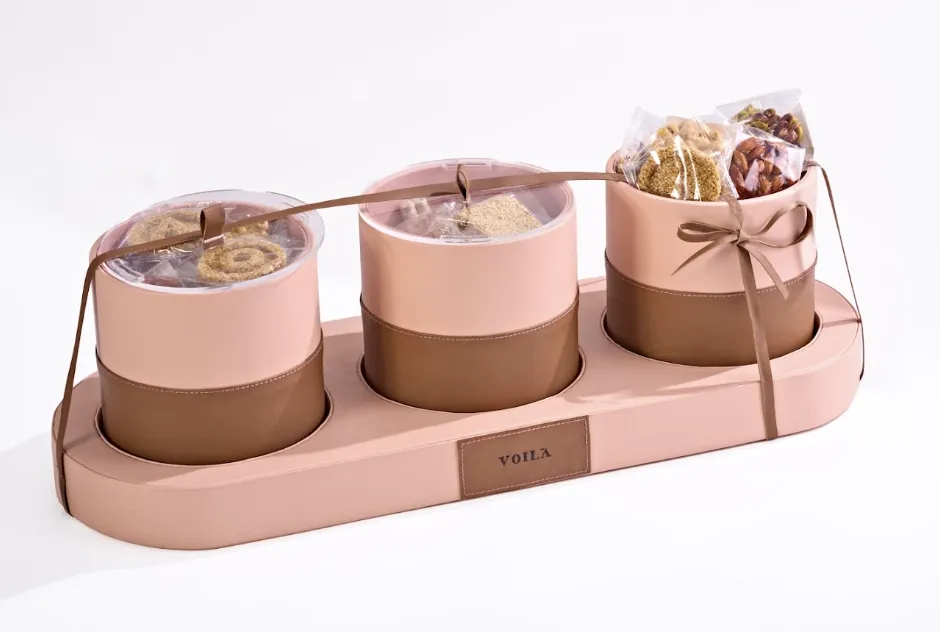 Trio Leather Gift Set - 80 pcs.