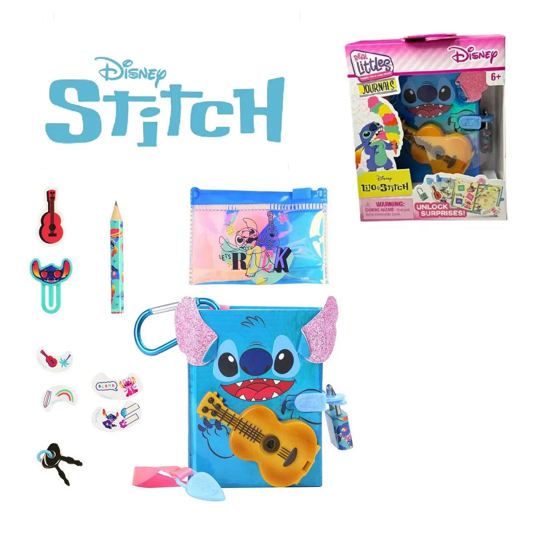 Disney Stitch Journal with Accessories