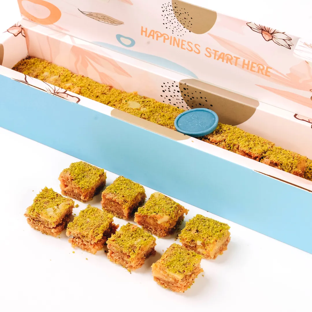 Small pistachio box