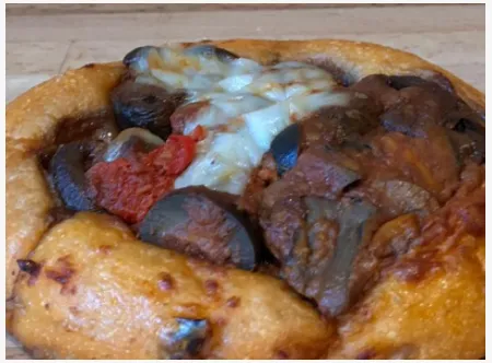 Mushroom Mini Pizza