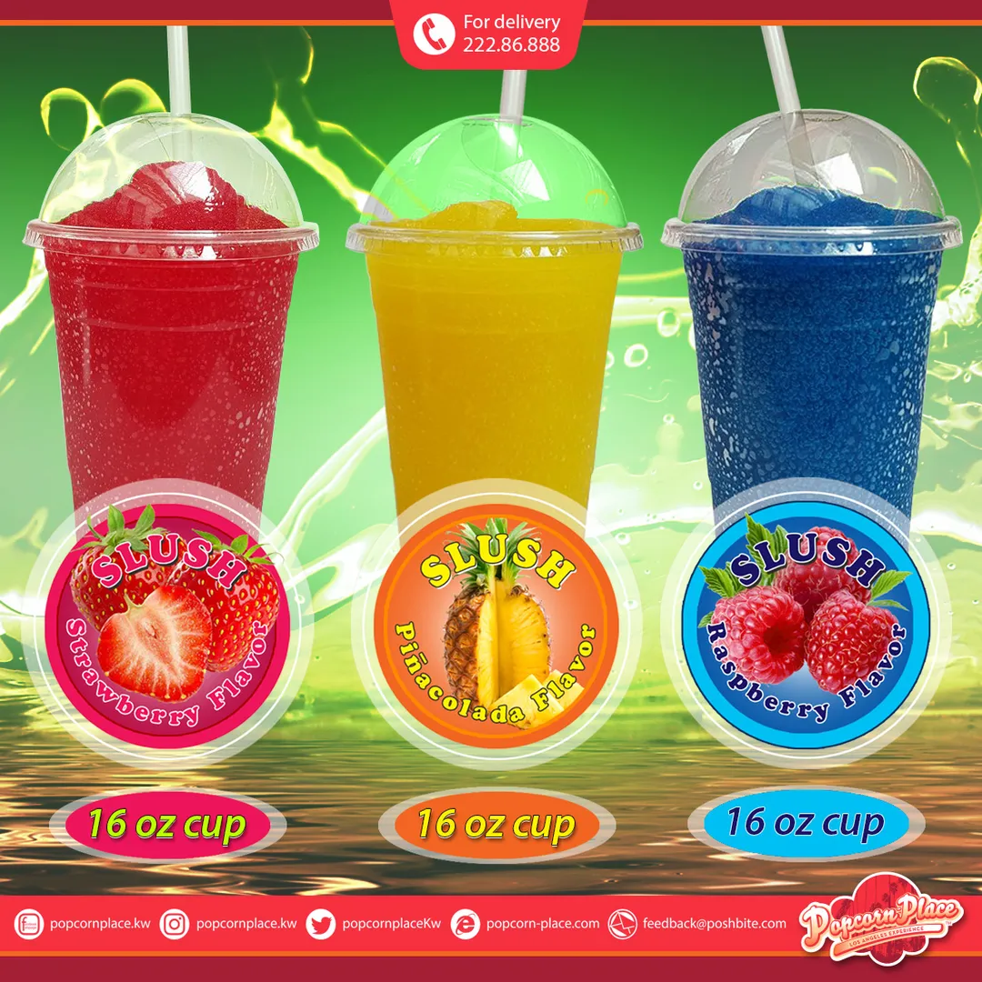 Slush in cups