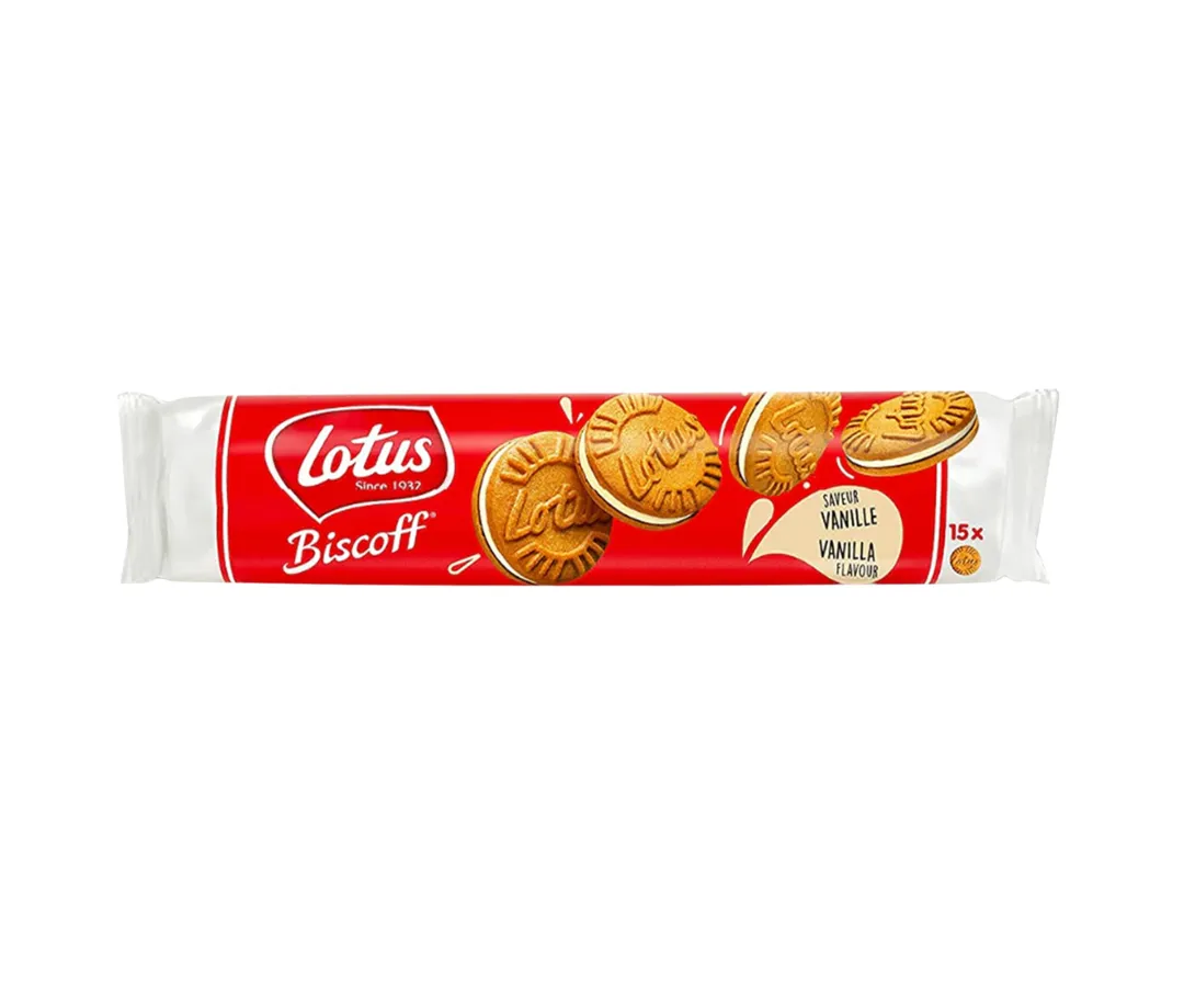 Lotus Biscoff Biscuit Vanilla Flavor 150g