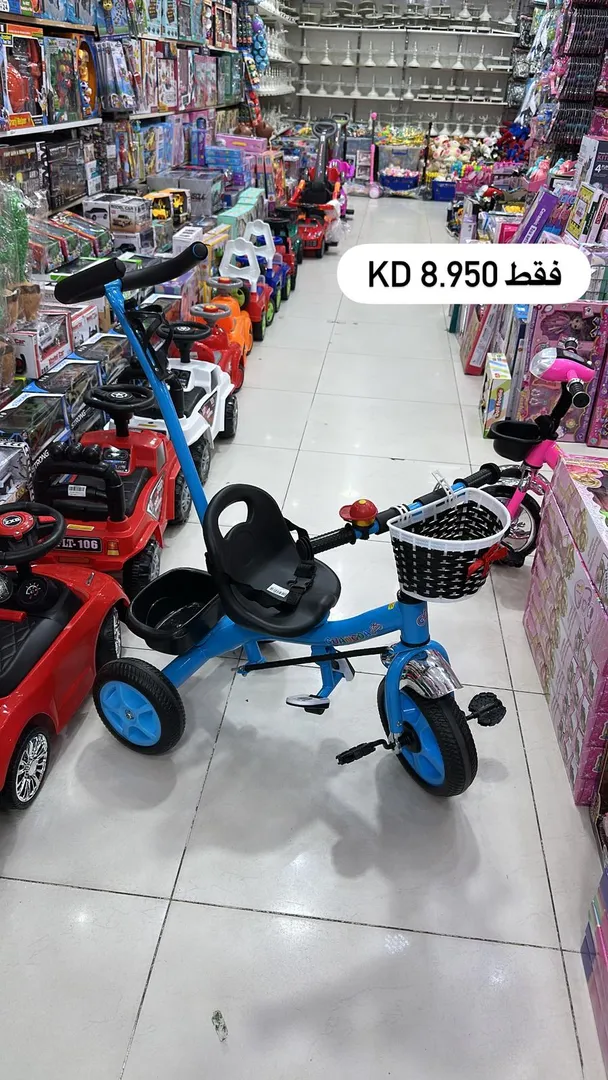 قاري الطفال 3 عجل + عصا تحكم