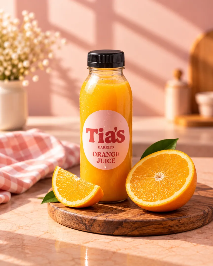 fresh orange juice