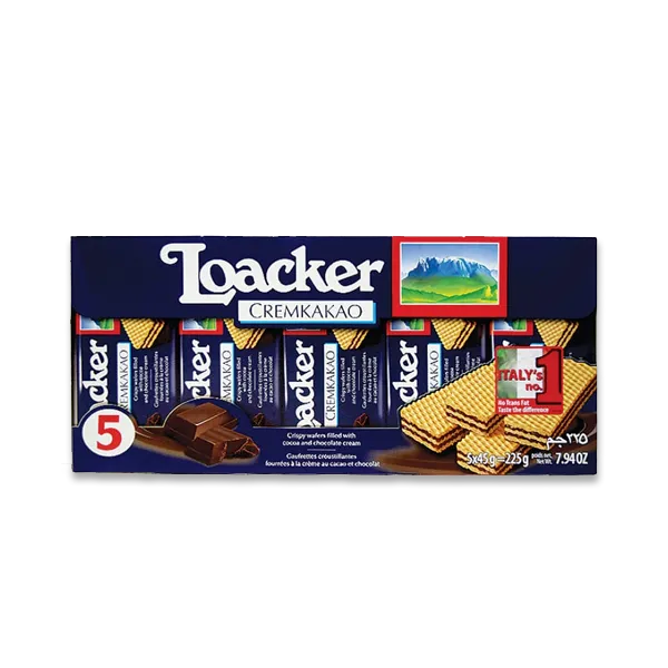 Loacker Wafer Creamkakao 45g Multi Pack