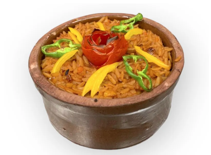 Orzo with Meat