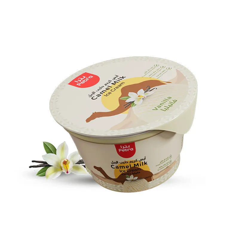Fresh Camel Milk Ice Cream Vanilla 150 ml ( 6 Pieces )