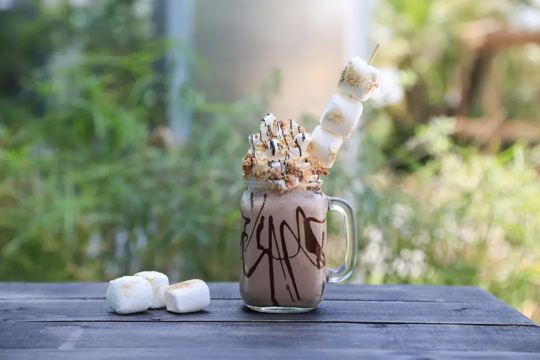 S'mores milkshake