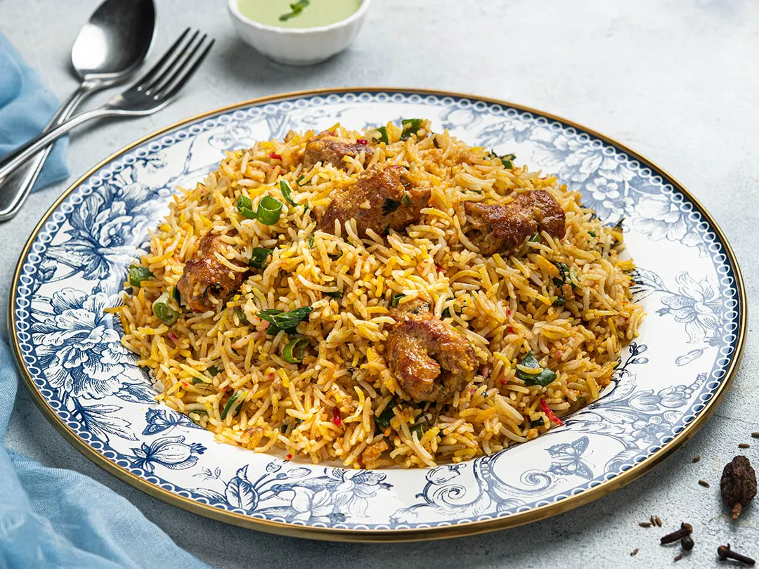Kabab Tawa Rice