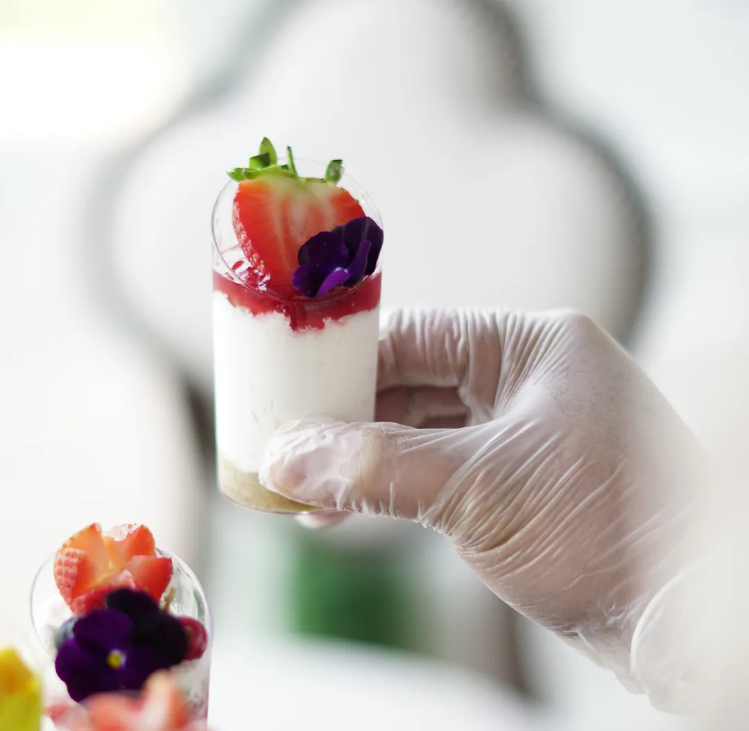 Cheese Cake Sweets in Cups