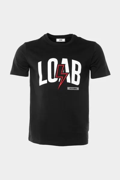 BALR Loab Bolt Straight T-Shirt Black