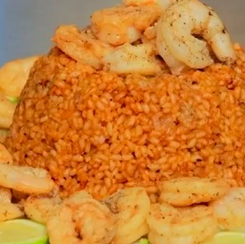 أرز صيادية بالجمبري