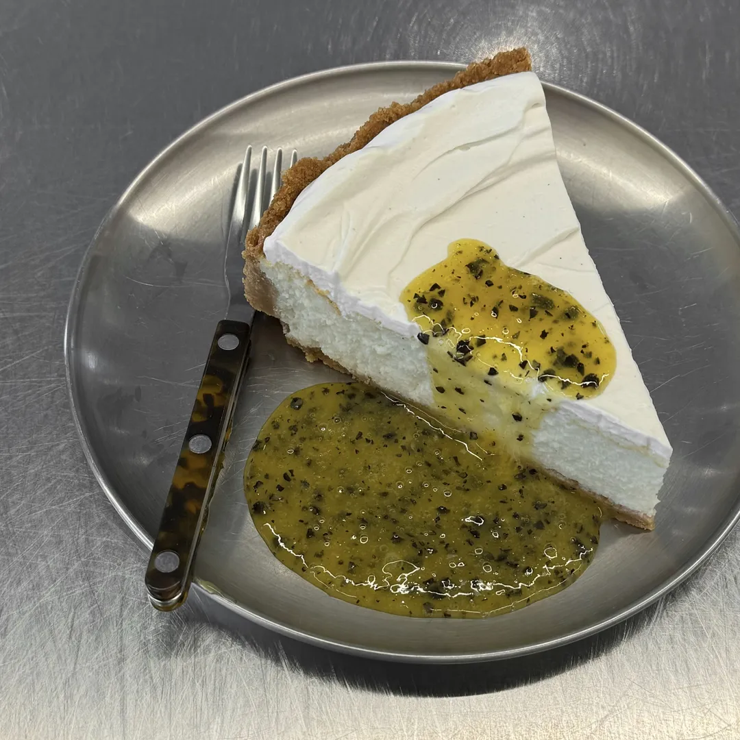 passionfruit vanilla cheesecake
