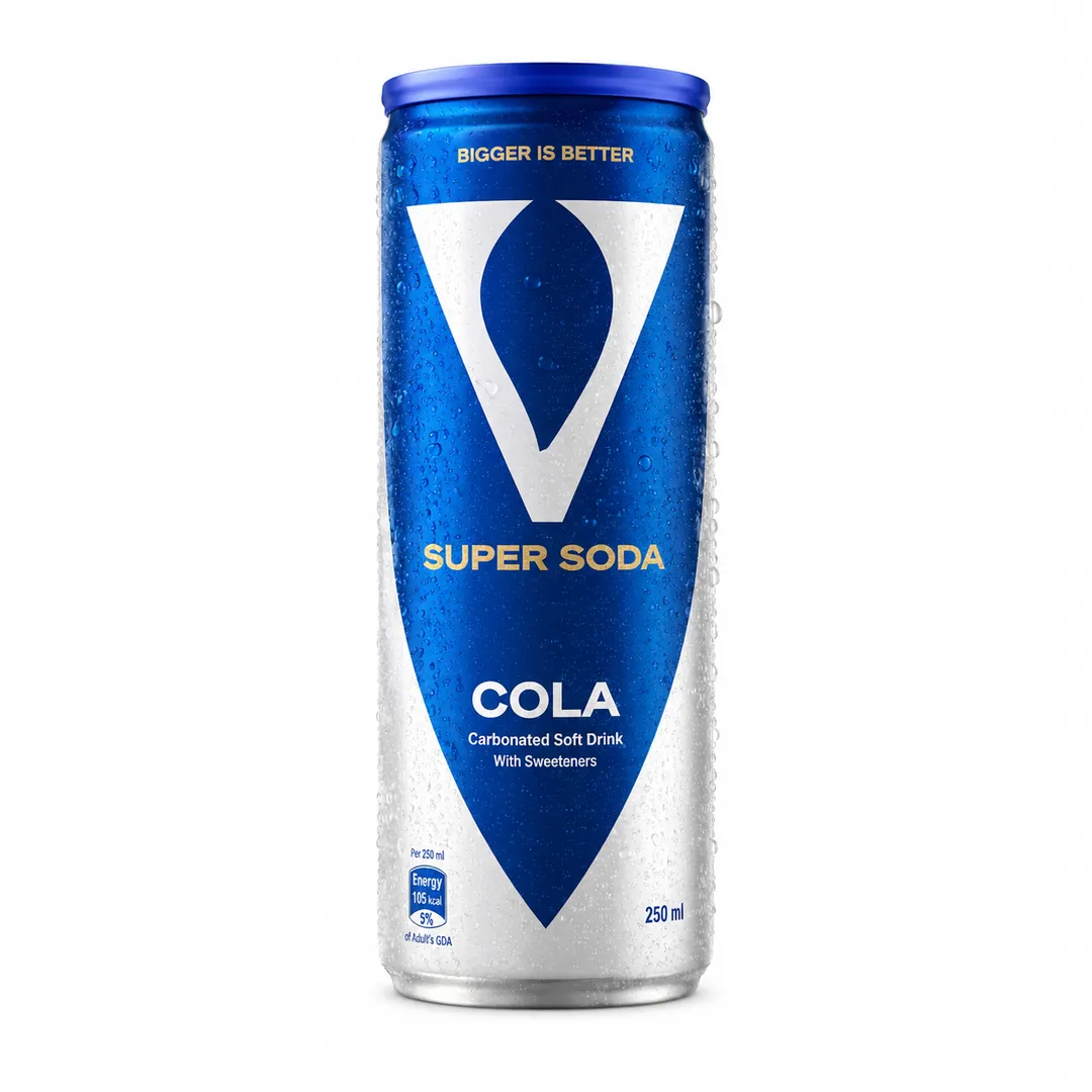 V Super Soda