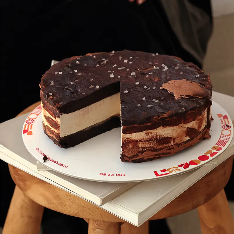 Brownie Fudge Ice Cream Cake No Added Sugar & High Protein 1.5 KG