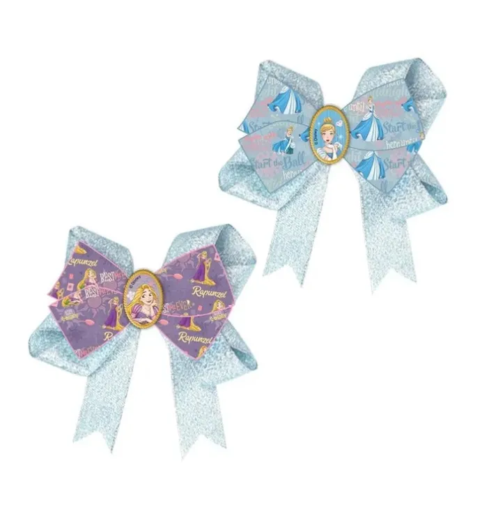 Disney Princess 2 Bow Hair Clips
