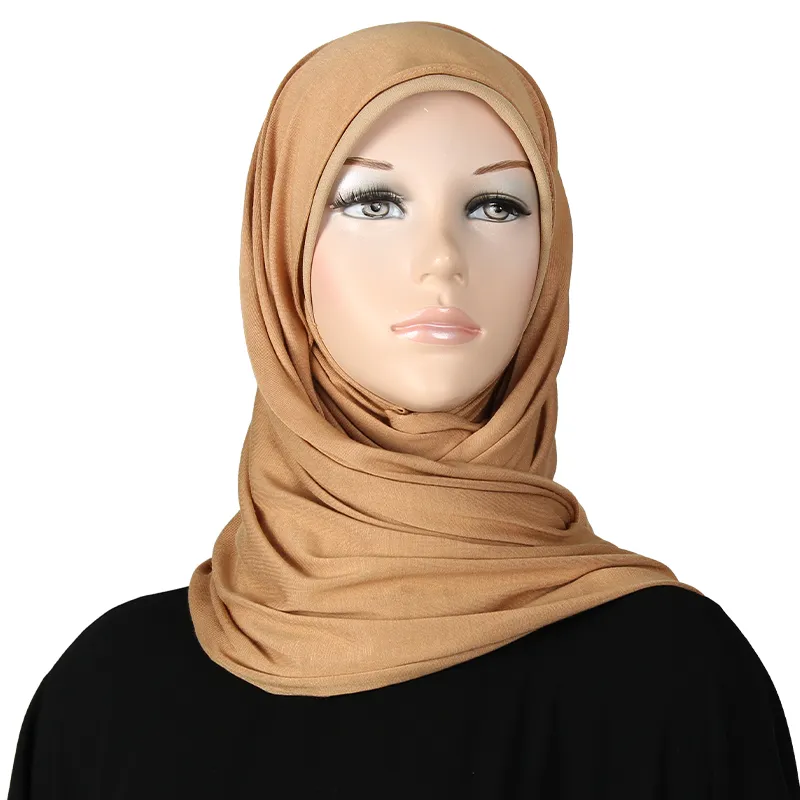 قبعة بشيلة قطن بكريب