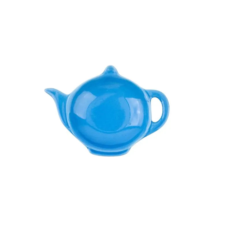 Teabag & Spoon Teapot Shaped Rest Plate
